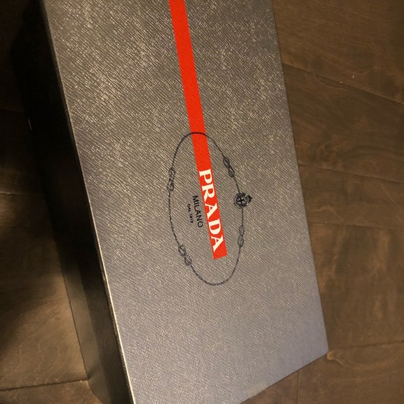 Men’s Black Prada Sneakers- Size 11 - Picture 4 of 7